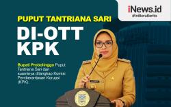 Infografis Bupati Probolinggo Puput Tantriana Sari Di-OTT KPK