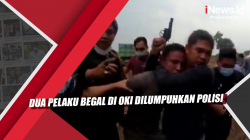 Video Dua Pelaku Begal di OKI Dilumpuhkan Polisi