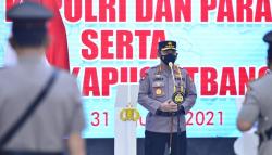 Kapolri Pimpin Sertijab Kapolda Sumsel hingga Koorsahli<