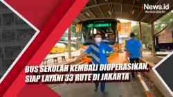 Video Bus Sekolah Kembali Dioperasikan, Siap Layani 33 Rute di Jakarta