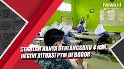 Begini Situasi PTM Sekolah di Bogor, Hanya Berlangsung 4 Jam