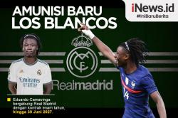 Infografis Eduardo Camavinga Resmi Jadi Amunisi Baru Real Madrid