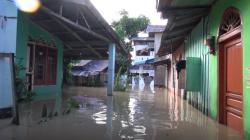 Sungai Padang Meluap, Ratusan Rumah di Kota Tebingtinggi Terkena Banjir