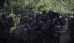 Momen Wonder Woman TNI AD dan US Army Bertemu di Hutan Rimba Baturaja