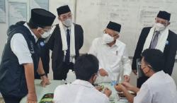 Ma'ruf Amin Dukung Percepatan Vaksinasi Covid-19 di Pondok Pesantren