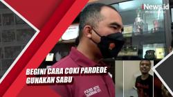 Sangat Berbahaya, Begini Cara Coki Pardede Pakai Sabu