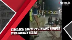 Video Viral Aksi Satpol PP Tendang Pemuda di Blora