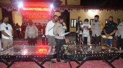 Polres Samosir Ungkap 5 Kasus Kejahatan dalam 2 Bulan, Tangkap 11 Tersangka