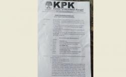 Waspada, Surat Panggilan Palsu KPK Beredar di Lampung