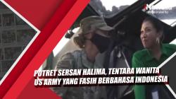 Video Potret Sersan Halima, Tentara Wanita US Army yang Fasih Berbahasa Indonesia