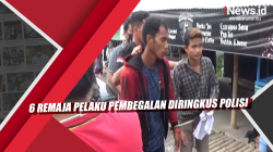 Video 6 Remaja Pelaku Pembegalan Diringkus Polisi