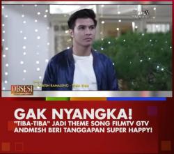 Andmesh Bersyukur Lagu Terbarunya Jadi Theme Song FilmTV Premiere GTV