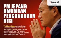 Infografis PM Jepang Umumkan Rencana Pengunduran Diri 