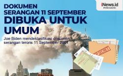 Infografis Dokumen Rahasia Serangan 11 September Akan Dibuka ke Publik