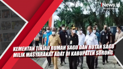 Kementan Tinjau Rumah Sagu dan Hutan Sagu Milik Masyarakat Adat di Kabupaten Sorong