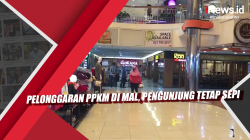 Video Pelonggaran PPKM di Mal, Pengunjung Tetap Sepi