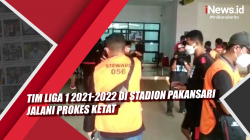 Video Tim Liga 1 2021-2022 di Stadion Pakansari Jalani Prokes Ketat