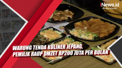 Video Warung Tenda Kuliner Jepang, Pemilik Raup Omzet Rp200 Juta per Bulan