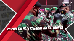 Video 25 Pati TNI Naik Pangkat, Ini Daftarnya