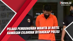 Video Pelaku Pembunuhan Wanita di Hotel Kawasan Cilandak Ditangkap Polisi