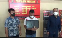 Butuh Biaya Perbaikan Motor, Pemuda Bersenjata Tajam Curi Monitor Komputer