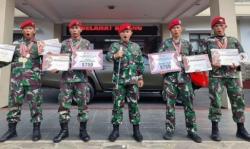 Bikin Bangga, Batalyon 812 Sat 81 Kopassus Juara Lomba Tembak Jarak Jauh Internasional