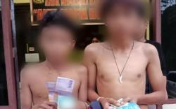 Dua Remaja Curi Kotak Amal yang Kenakan Celana Dalam di Solok Ditangkap Polisi<