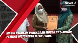 Masih Pandemi, Pengadaan Motor Rp5 Miliar Pemkab Mojokerto Jalan Terus