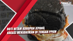 Video Roti Hitam Kuropan Jepang, Kreasi Menjanjikan di Tengah PPKM