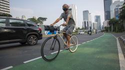 Pesepeda Diizinkan Melintasi Jalan Sudirman - Thamrin