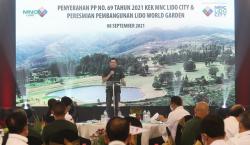 Pemerintah Resmi Serahkan PP KEK MNC Lido City