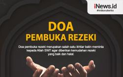 Infografis Doa Pembuka Rezeki