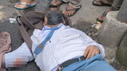 Ditabrak Truk, Pelajar di Pondok Aren Patah Kaki