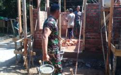  TNI Bangun Rumah Layak Huni untuk Suku Anak Dalam di Musi Rawas<