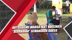 Video Antusiasme Warga di Bekasi Ikut Vaksinasi 