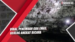 Video Viral, Penemuan Gua Emas, Geolog Angkat Bicara
