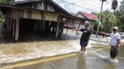 15.000 Lebih Rumah Terendam Banjir akibat Luapan Sungai Katingan