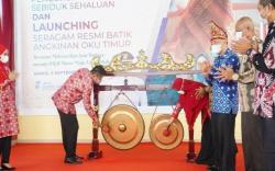 Lestarikan Warisan Nenek Moyang, ASN di OKU Timur Gunakan Seragam Batik Angkinan  <