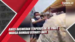 Video Anies Baswedan Terperosok ke Parit, Warga Diimbau Berhati-hati
