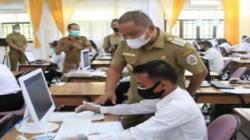 Tinjau Pelaksanaan Seleksi ASN-PPPK Guru di Tapteng, Bupati: Jangan Percaya Calo