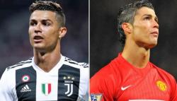 Deja Vu! Gol Debut Cristiano Ronaldo di MU dan Juventus Nyaris Sama