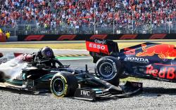 Fernando Alonso Anggap Insiden Lewis Hamilton dan Max Verstappen di GP Italia 2021 Tak Berbahaya