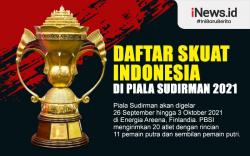 Infografis Daftar Skuat Indonesia di Piala Sudirman 2021