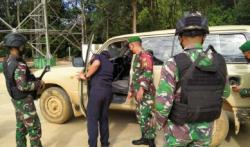 Patroli di Perbatasan RI-Malaysia, TNI Gagalkan Penyelundupan Mobil Land Cruiser