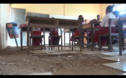 Potret Memprihatinkan Sekolah Rusak di Ogan Ilir, Lantai Berlubang Atap Menganga <