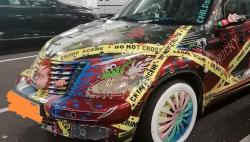 Menyeramkan, Mobil Mewah Ini Dimodifikasi Bertema Film Horor Boneka Chucky 