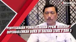 Video Penyesuaian Pemberlakuan PPKM, Bioskop Diperbolehkan Buka di Daerah Level 2 dan 3