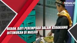 Video Heboh Bayi Perempuan dalam Keranjang Ditemukan di Masjid Pangandaran 