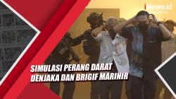 Video Simulasi Perang Darat Pasukan Elite Denjaka dan Prajurit Brigif 4 Marinir BS Lampung