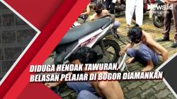 Video Belasan Pelajar SMK di Margajaya Bogor Diamankan Diduga Hendak Tawuran